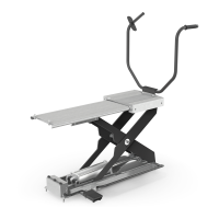 Пневматический лифт (подъемник) для колес  КС-239 Сивик