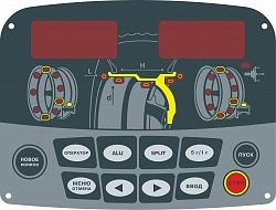 Клавиатура пленочная КС-216 (СБМК-60) КС916.003.00